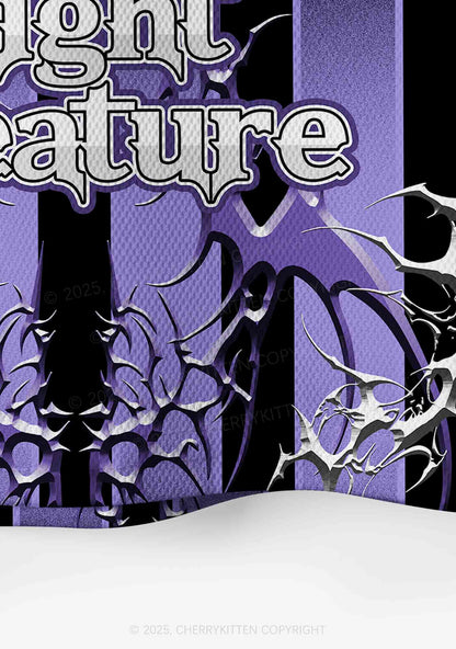 Custom Halloween Night Creature Y2K Crop Sport Jersey Shirts Cherrykitten