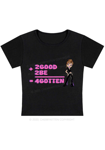 Curvy 2 Good Plus 2 Be Y2K Baby Tee Cherrykitten