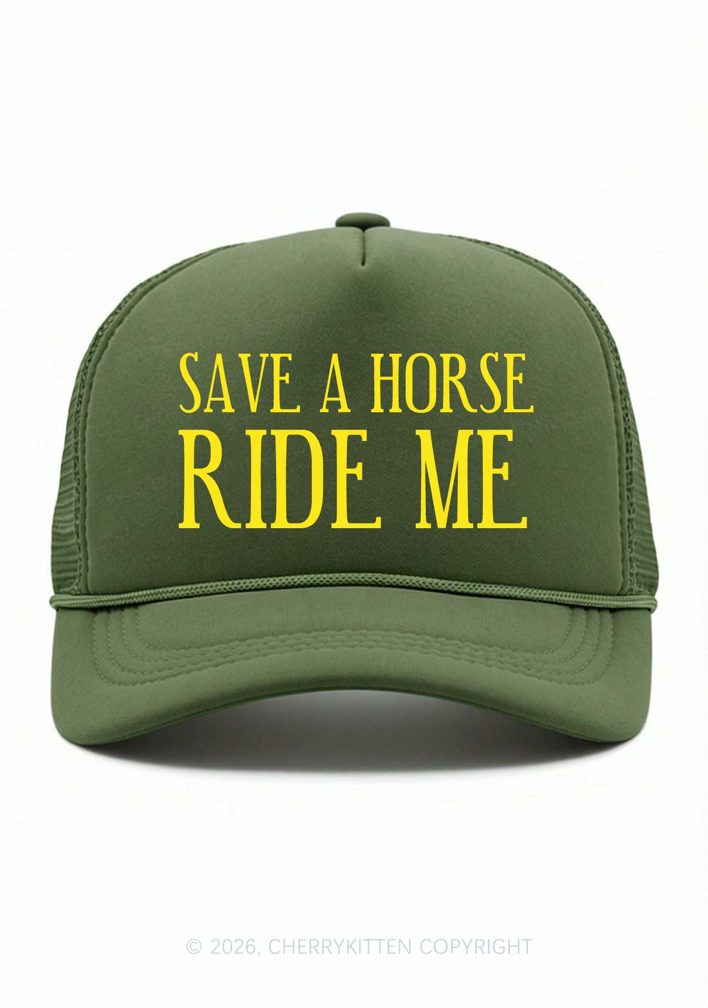 Ride Me Y2K Trucker Hat Cherrykitten