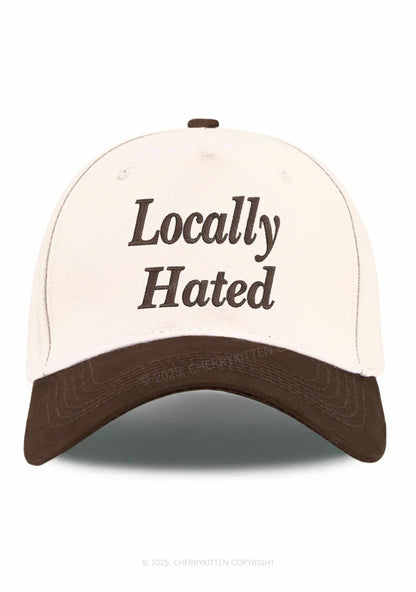 Locally Hated Y2K Color Block Baseball Cap Cherrykitten