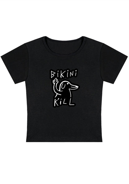 Curvy Bikini Kill Baby Tee