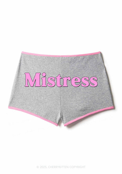 Mistress Y2K Booty Shorts Cherrykitten
