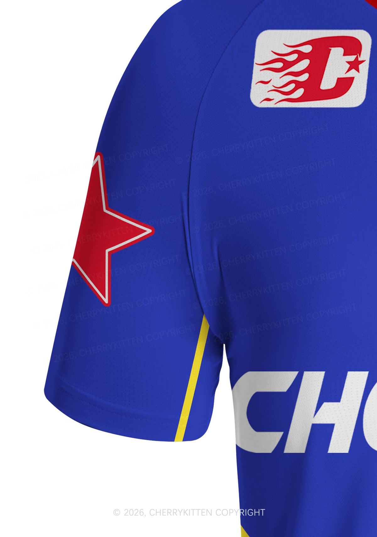 Choke Me Y2K Football Jersey Shirts Cherrykitten