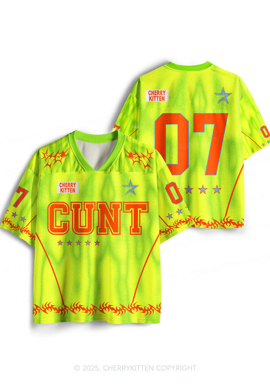 Custom Lime Cxxt Y2K Sport Jersey Shirts Cherrykitten