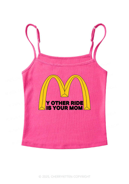 Ride Your Mom Y2K Spaghetti Strap Cami Cherrykitten