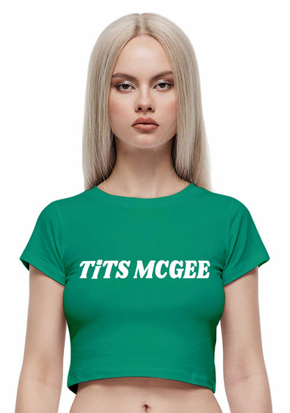 Txts Mcgee St Patricks Y2K Baby Tee Cherrykitten