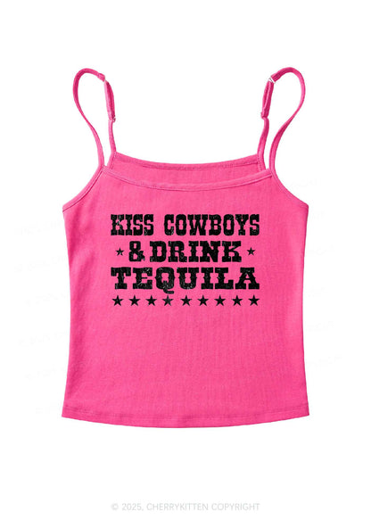 Kiss Cowboys Y2K Spaghetti Strap Cami Cherrykitten