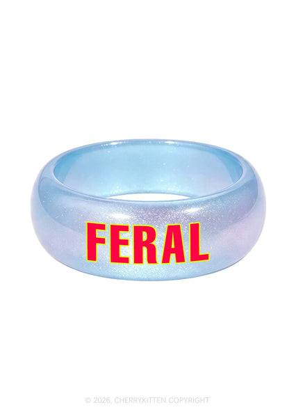 Feral Y2K Cuff Bangle Cherrykitten