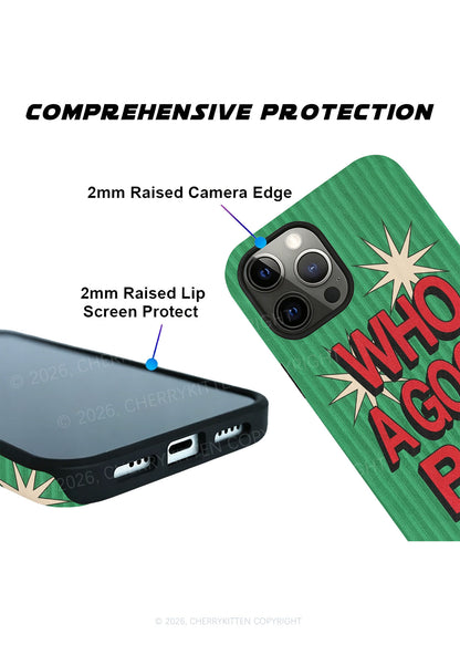 Whos A Good Boy Y2K Phone Case Cherrykitten