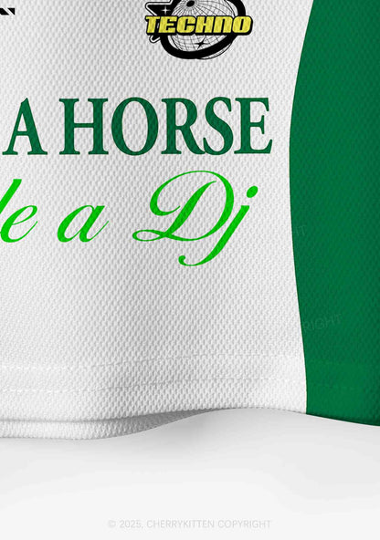 Custom Ride A DJ Y2K Crop Sport Jersey Shirts Cherrykitten