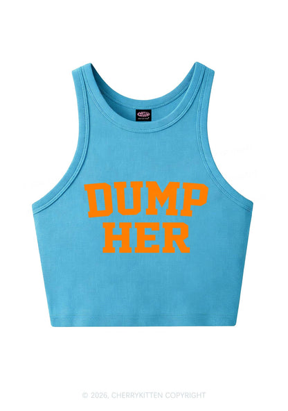Dump Her Y2K Crop Tank Top Cherrykitten