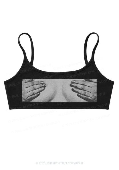 Touch Bxxbs Y2K Super Crop Cami Cherrykitten