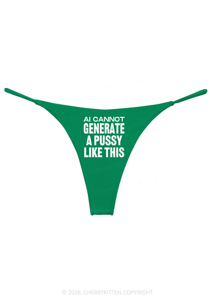 Ai Cannot Generate Puxxy Y2K Bikini String Thong Cherrykitten
