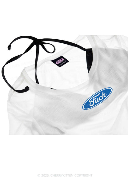 Oval Fxxk Y2K Sheer Boyfriend Tee Cherrykitten
