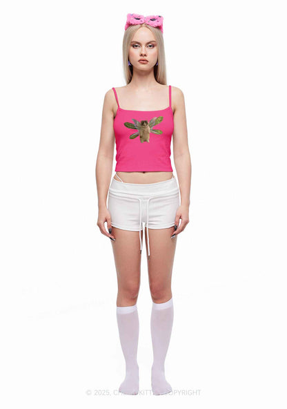 Fairycat Wings Y2K Spaghetti Strap Cami Cherrykitten