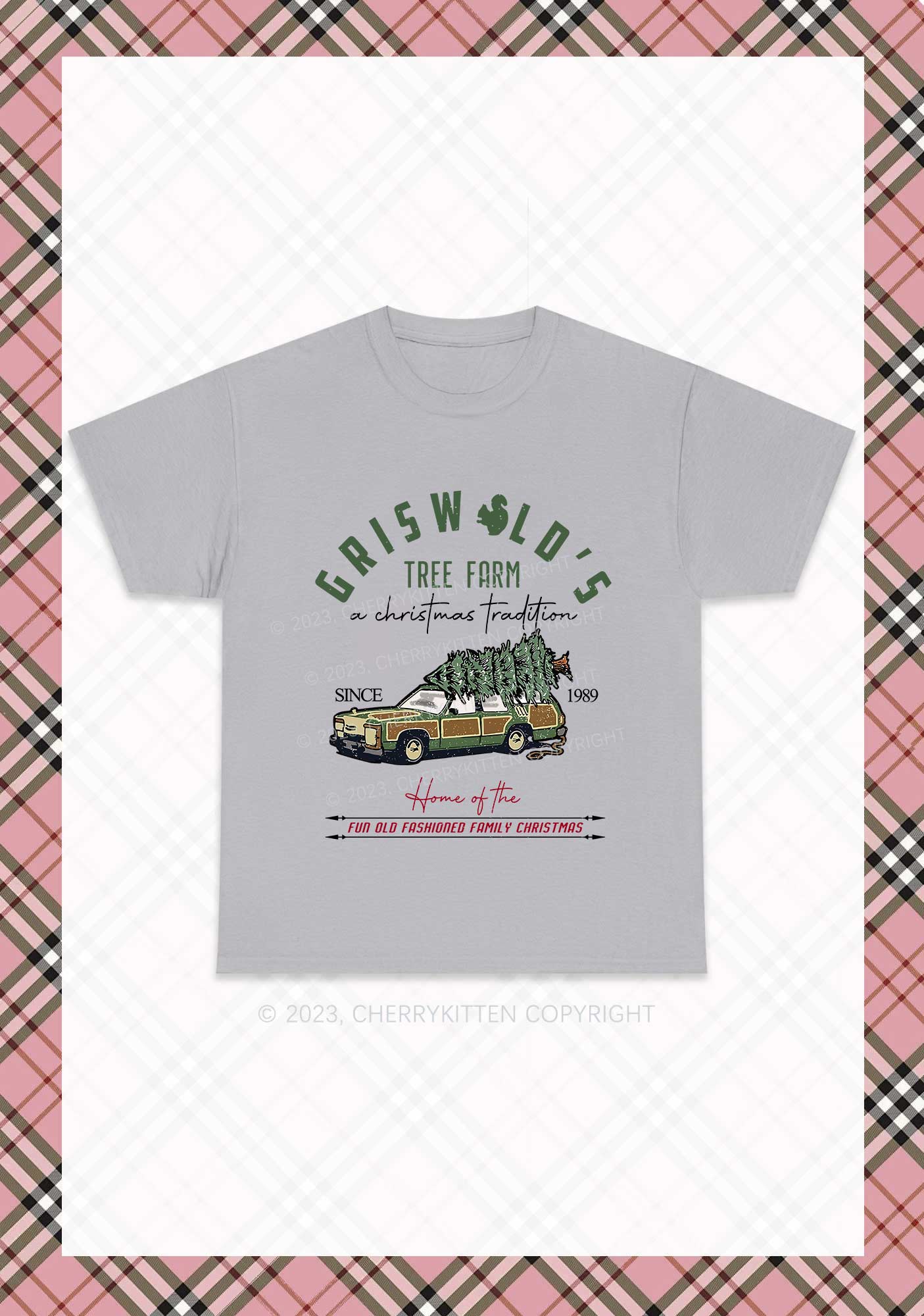Christmas Tradition Since 1989 Chunky Shirt Cherrykitten