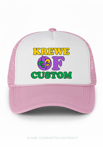 Krewe Of Custom Y2K Colorblock Trucker Hat Cherrykitten