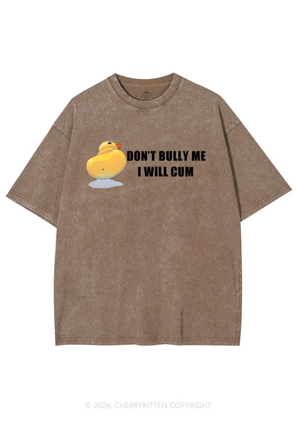 Don't Bully Duck Y2K Washed Tee Cherrykitten