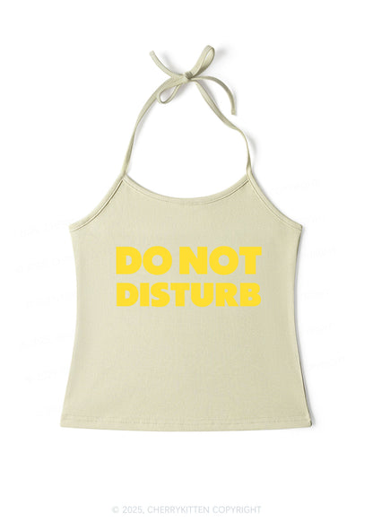 Do Not Disturb Y2K Halter Neck Cami Cherrykitten