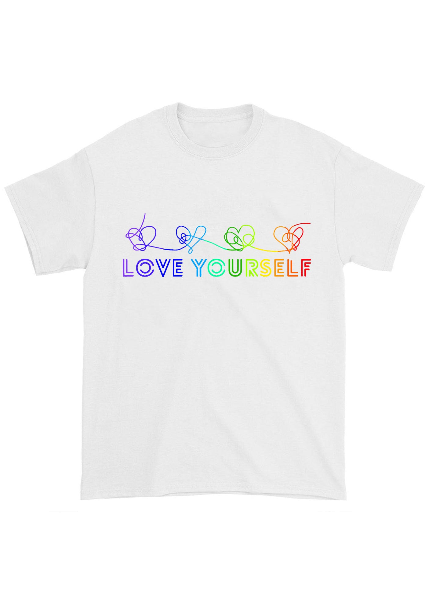 Love Yourself Bangtan Kpop Chunky Shirt