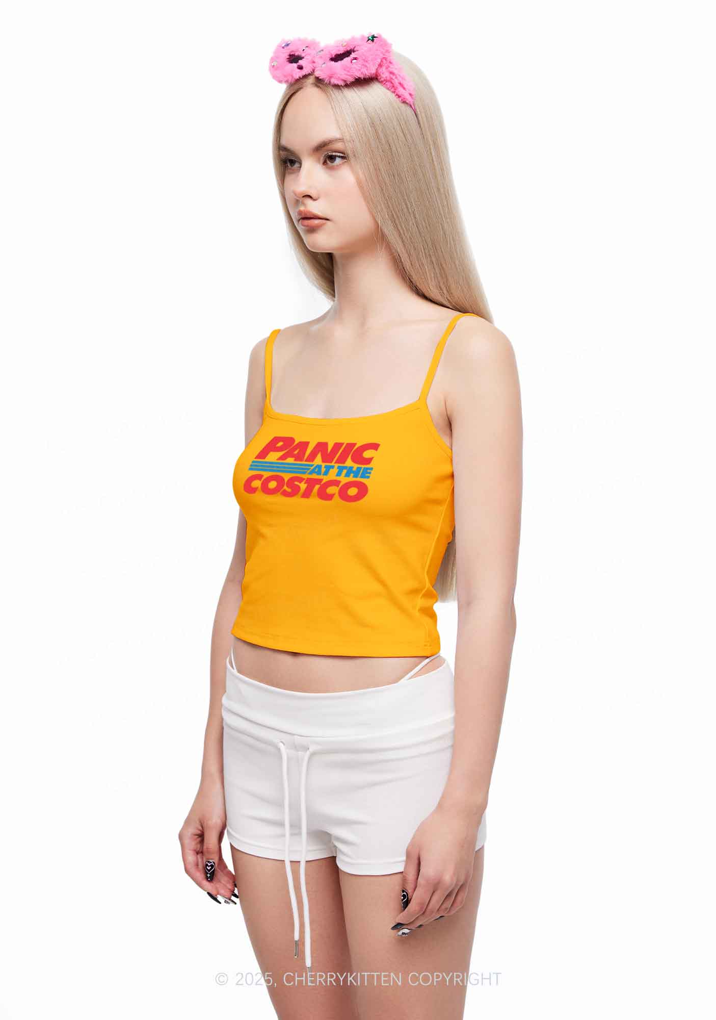 Panic Costco Y2K Spaghetti Strap Cami Cherrykitten