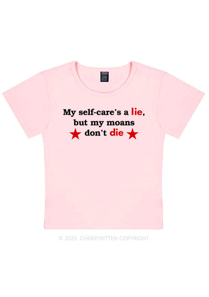 My Moans Dont Die Y2K Baby Tee Cherrykitten