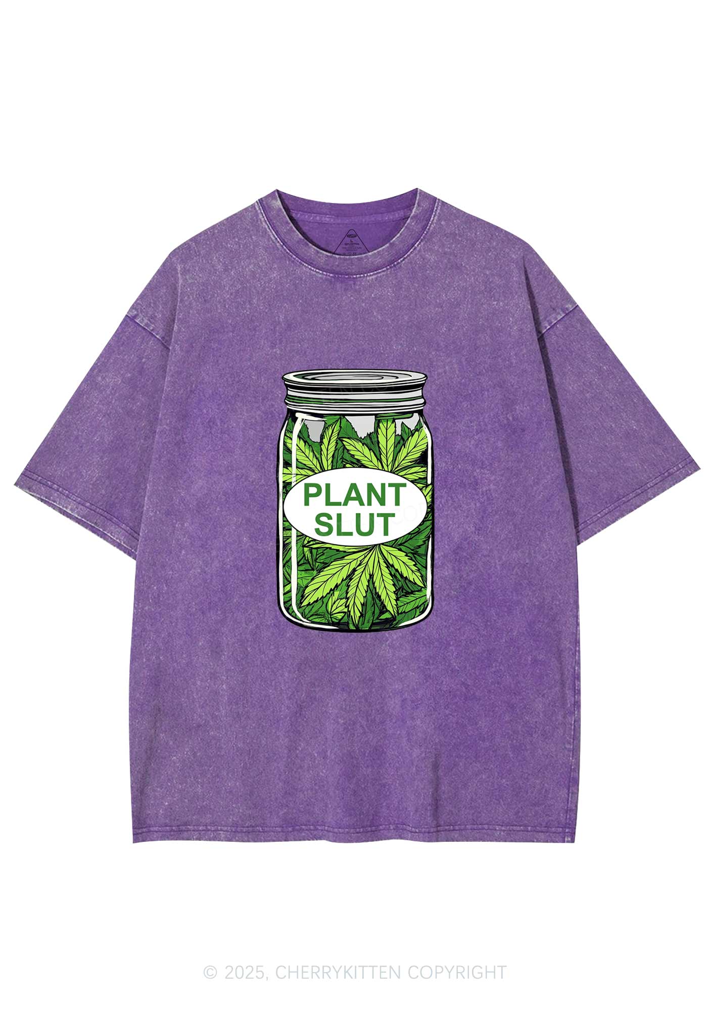 Plant Slxt Y2K Washed Tee Cherrykitten