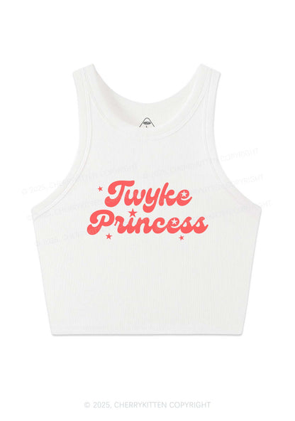Twyke Princess Pride Y2K Crop Tank Top Cherrykitten
