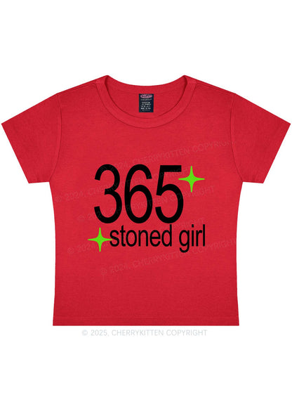 Stoned Girl Y2K Baby Tee Cherrykitten