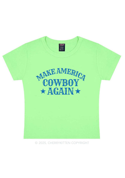 Cowboy Again Y2K Baby Tee Cherrykitten