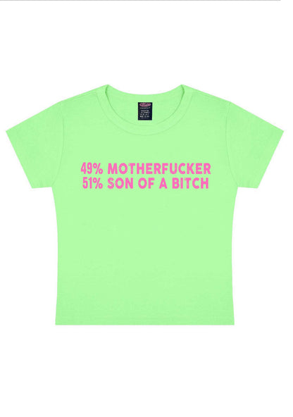 Motherfxcker Son Of Bxxch Y2K Baby Tee Cherrykitten
