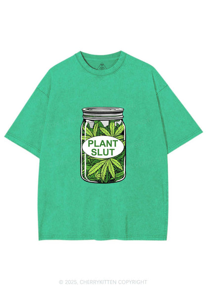 Plant Slxt Y2K Washed Tee Cherrykitten
