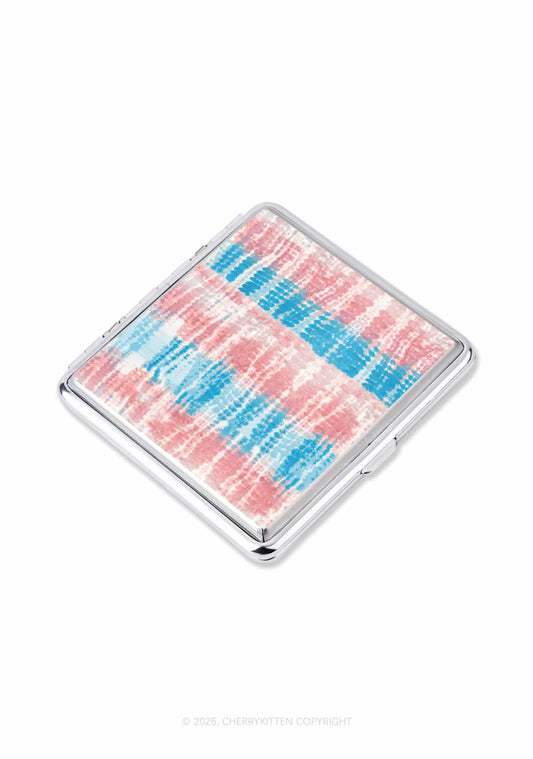 Tie Dye Trans Pride Y2K Cigarette Case Cherrykitten