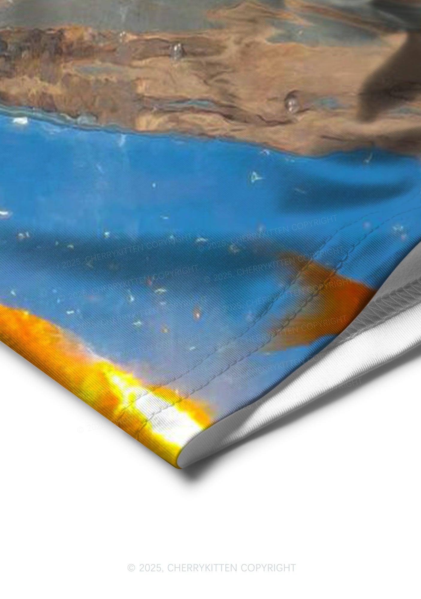 Underwater Goldfish Y2K Print Men Boxer Briefs Cherrykitten