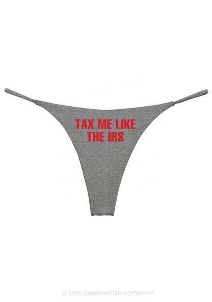 Tax Me Y2K Bikini String Thong Cherrykitten