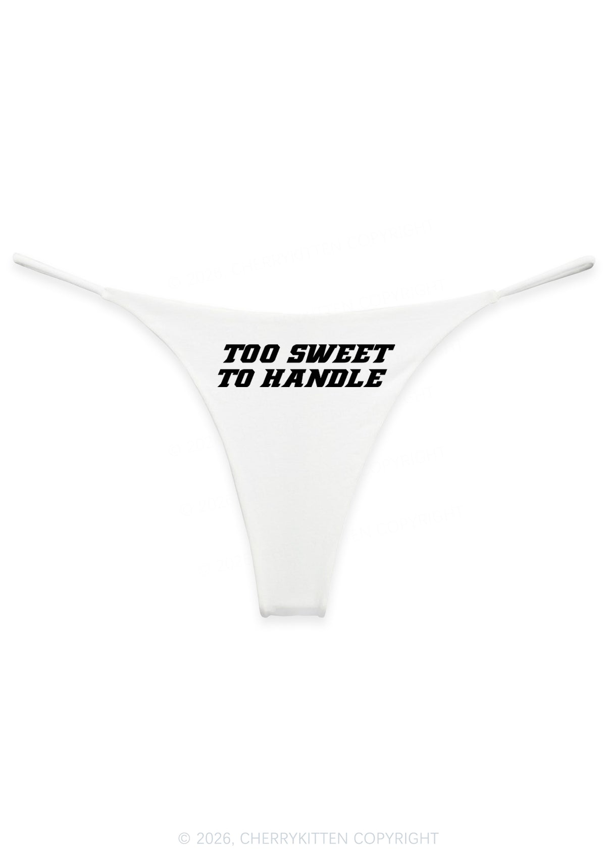 Too Sweet To Handle Y2K Bikini String Thong Cherrykitten