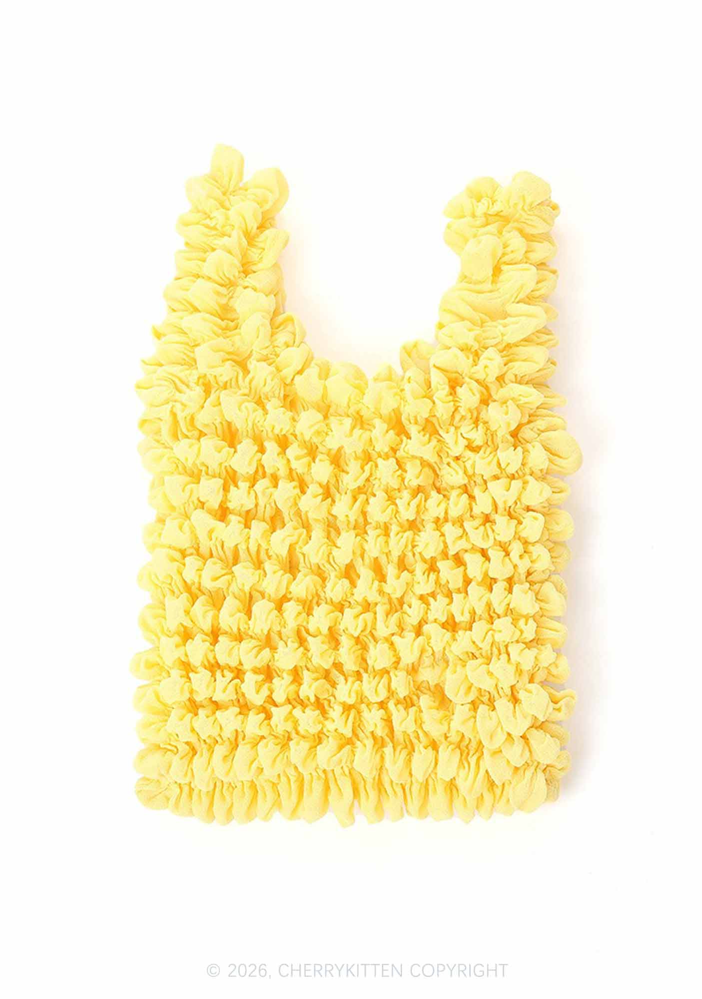 Ruffle Stretchable Magic Handbag Y2K Tote Bags Cherrykitten