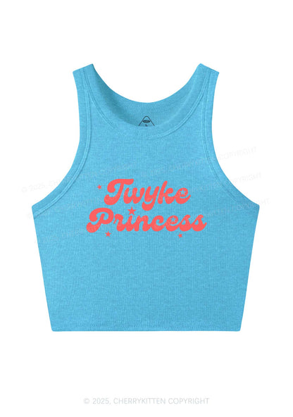 Twyke Princess Pride Y2K Crop Tank Top Cherrykitten