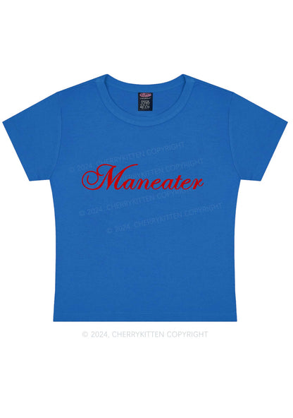 Maneater Y2K Baby Tee Cherrykitten