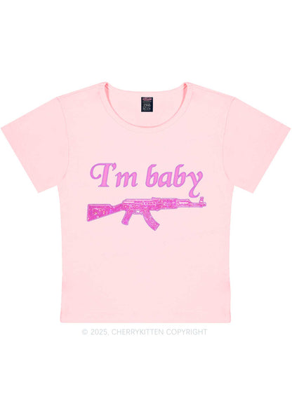 I Am Baby Y2K Baby Tee Cherrykitten
