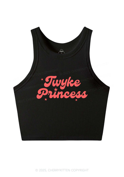 Twyke Princess Pride Y2K Crop Tank Top Cherrykitten