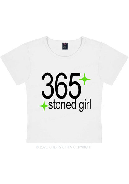 Stoned Girl Y2K Baby Tee Cherrykitten