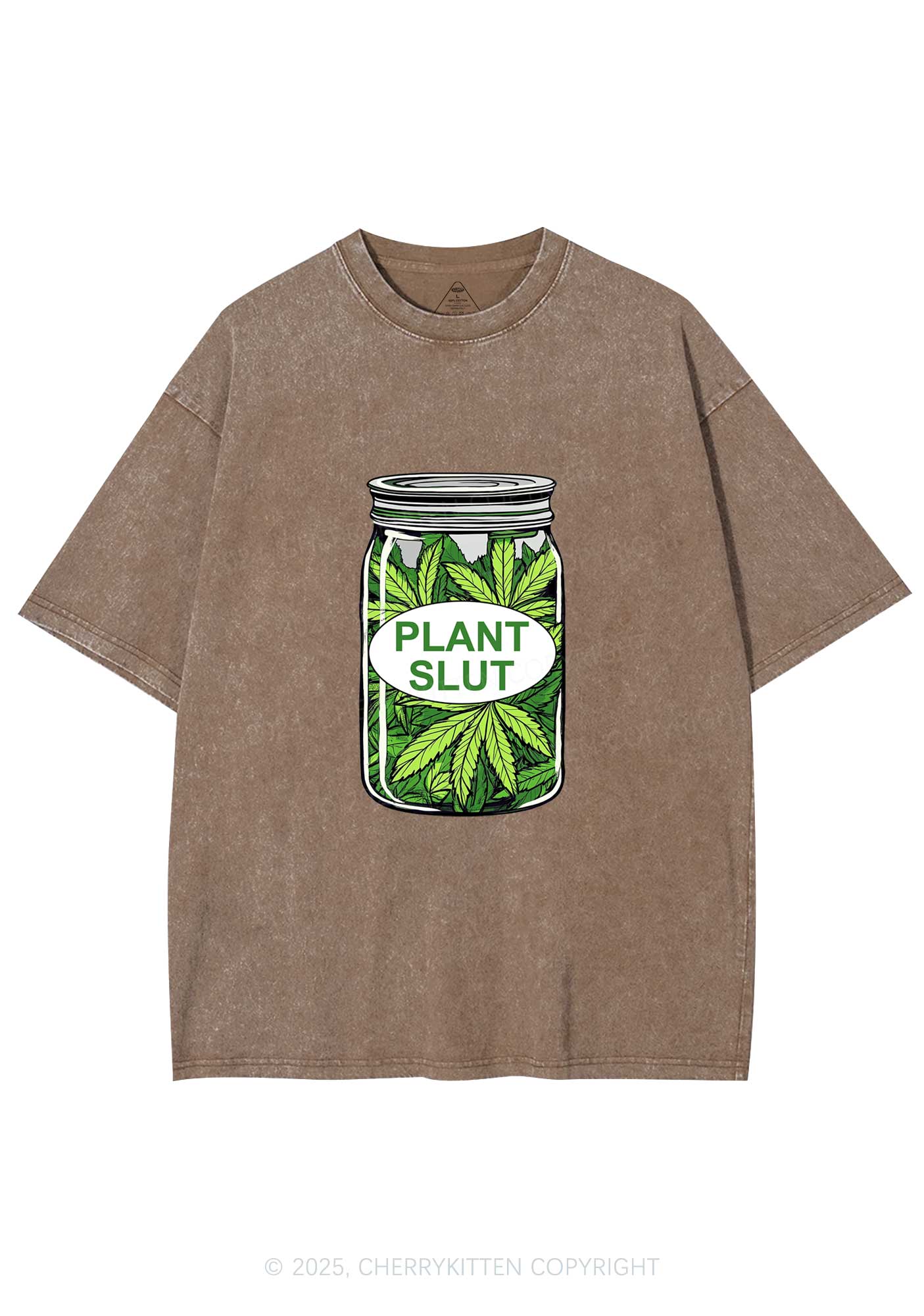 Plant Slxt Y2K Washed Tee Cherrykitten