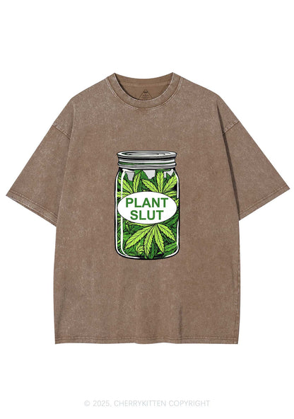 Plant Slxt Y2K Washed Tee Cherrykitten