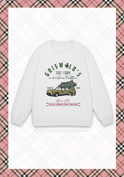 Christmas Tradition Since 1989 Y2K Sweatshirt Cherrykitten