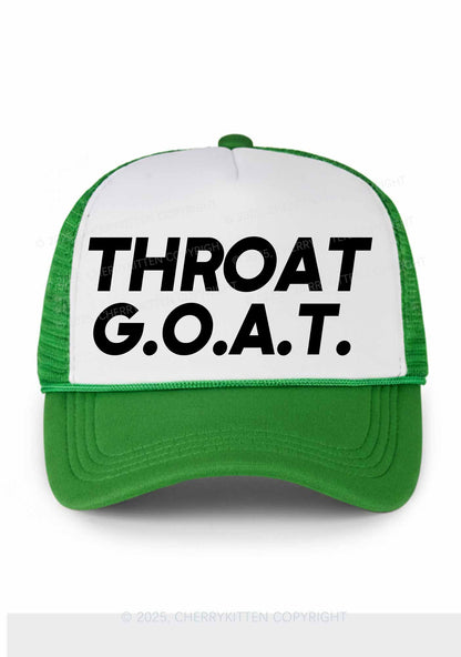 Throat Goat Y2K Colorblock Trucker Hat Cherrykitten
