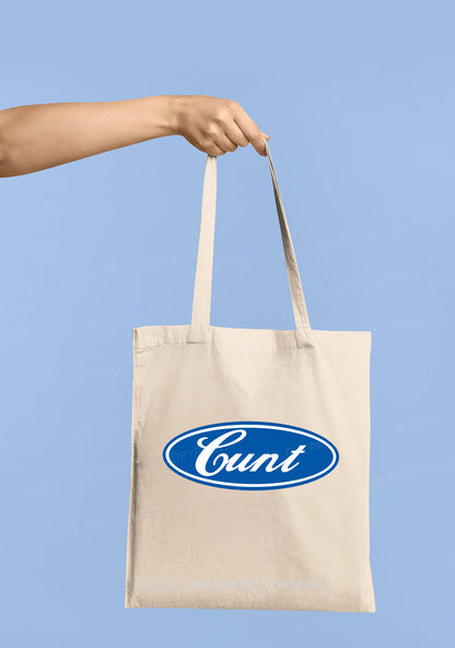Oval Cxxt Y2K Canvas Tote Bag Cherrykitten