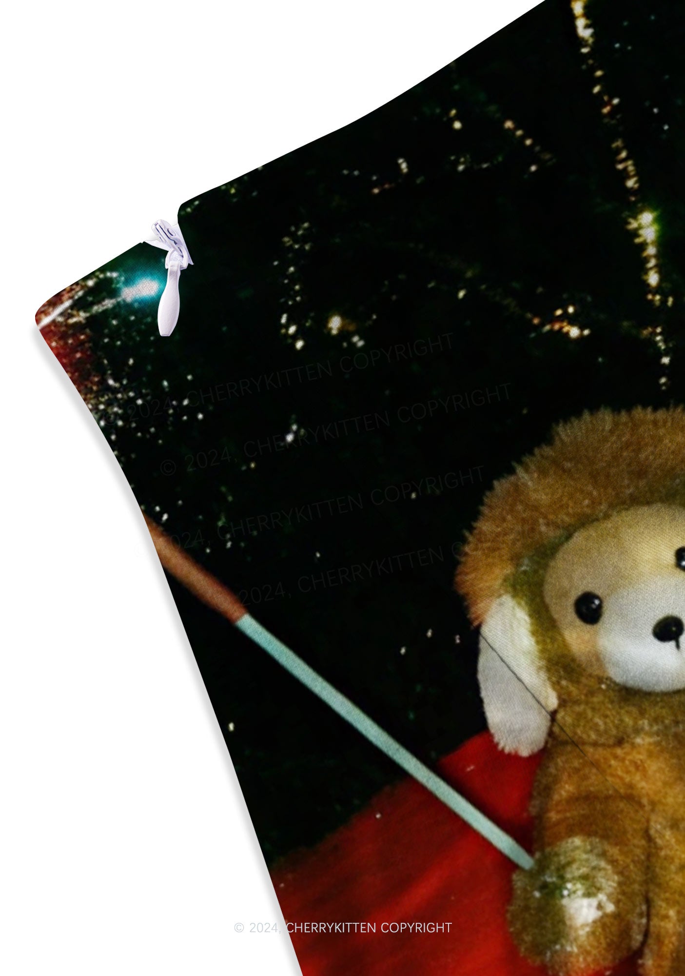 Bear Friends Y2K Print Mini Skirt Cherrykitten