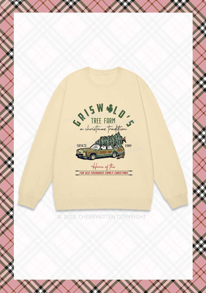Christmas Tradition Since 1989 Y2K Sweatshirt Cherrykitten