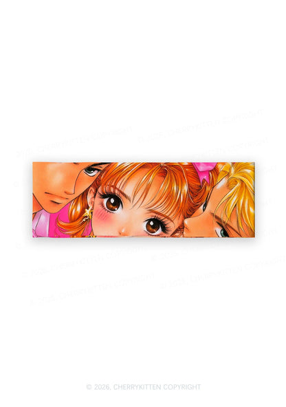Love Triangle Y2K Print Headband Cherrykitten